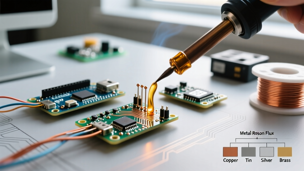 Soldering Rosin Flux Paste: Metal Compatibility & Alloy Guide