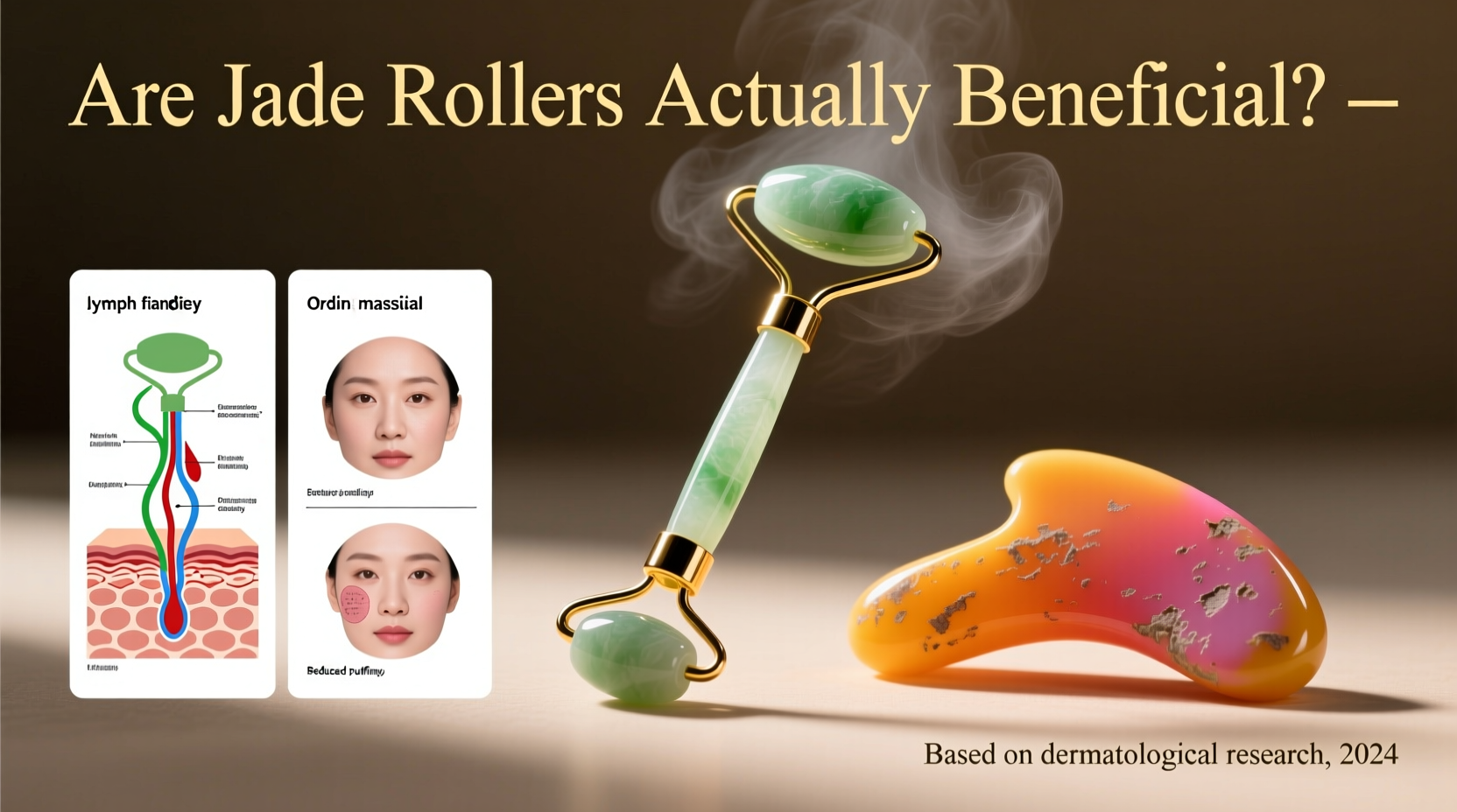 are jade rollers actually beneficial or just fancy face massagers