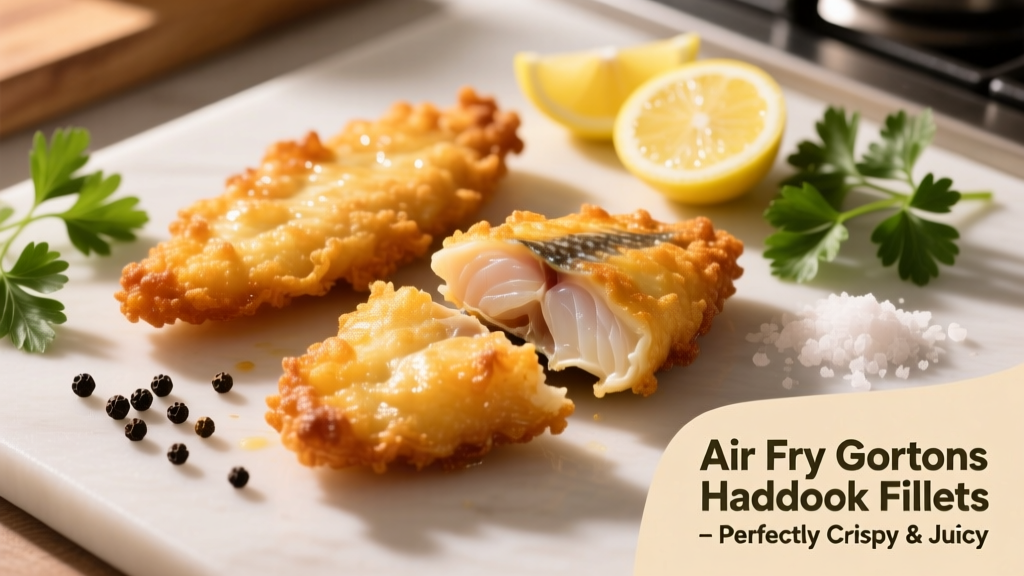 Air Fry Gorton's Haddock Fillets Perfectly (Crispy & Juicy!)
