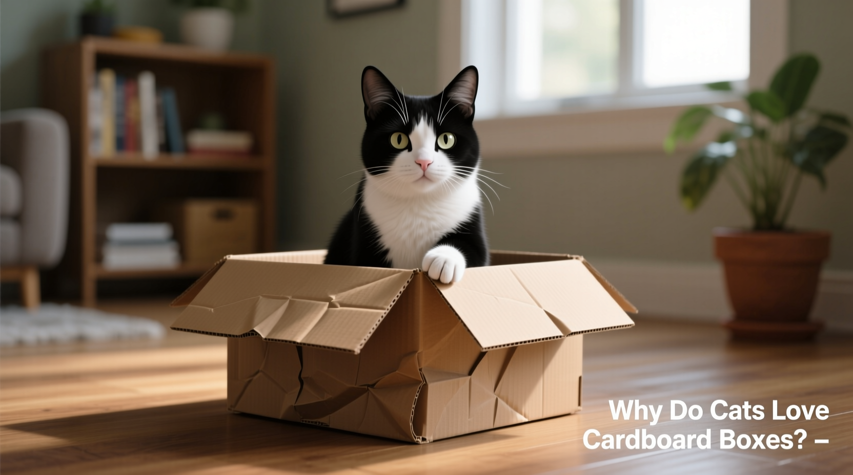 why does my cat sit in cardboard boxes and what it reveals about behavior