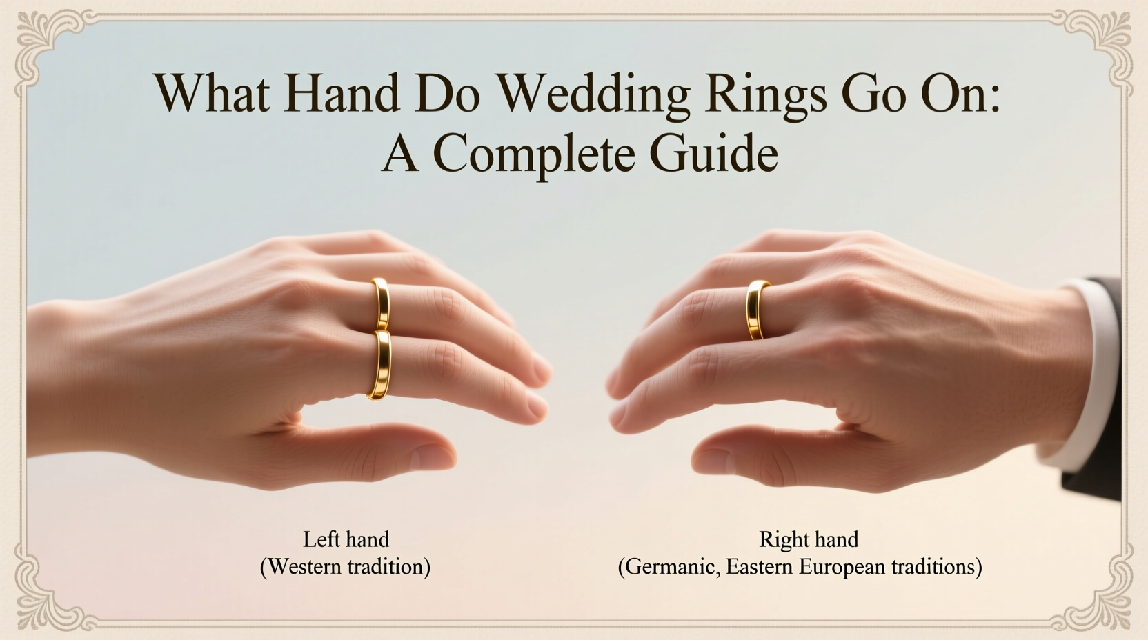 what hand do wedding rings go on