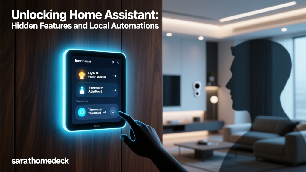Unlocking Home Assistant: Hidden Features and Local Automations
