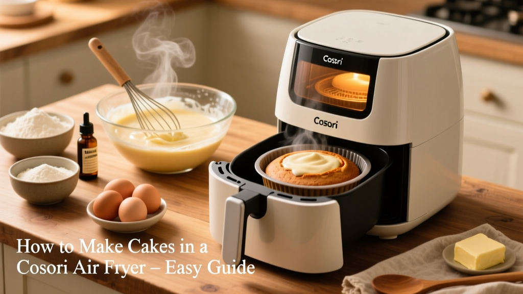 How to Make Cakes in a Cosori Air Fryer (Easy Guide)