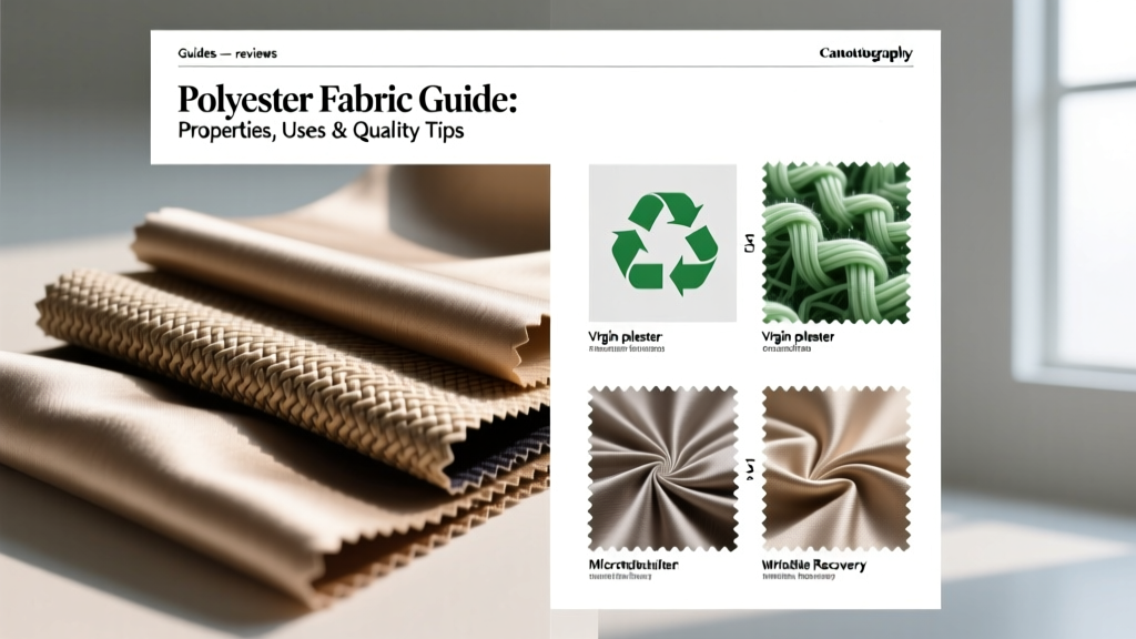 Polyester Fabric Guide: Properties, Uses & Quality Tips