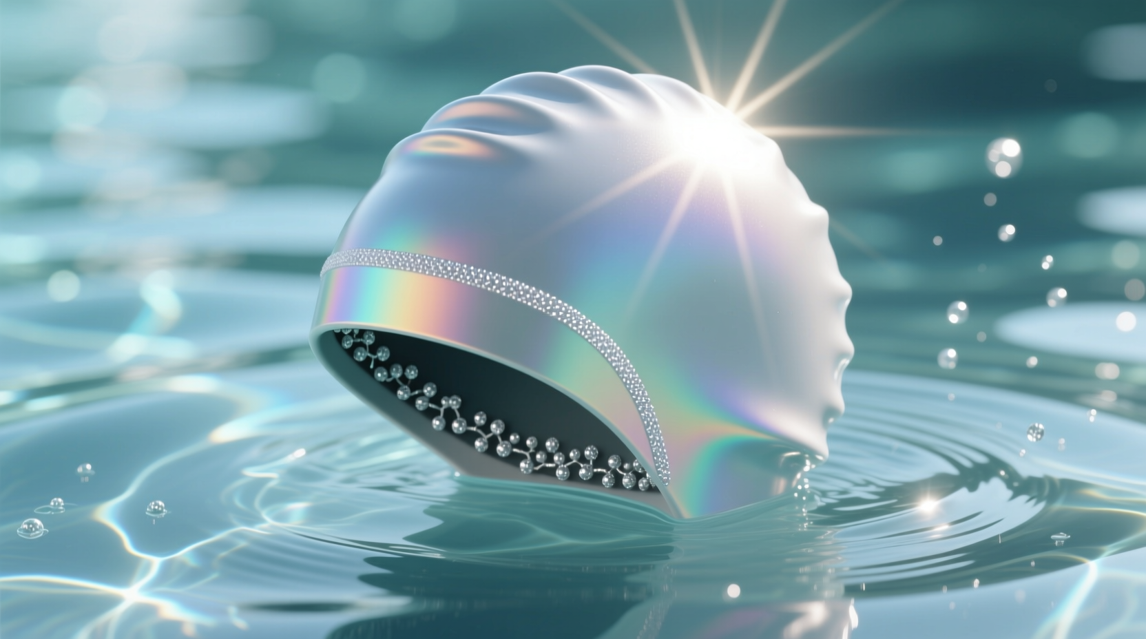 eco friendly swim cap sanitization