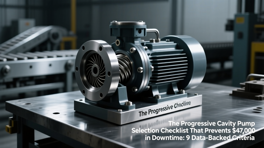 Progressive Cavity Pump Selection Checklist