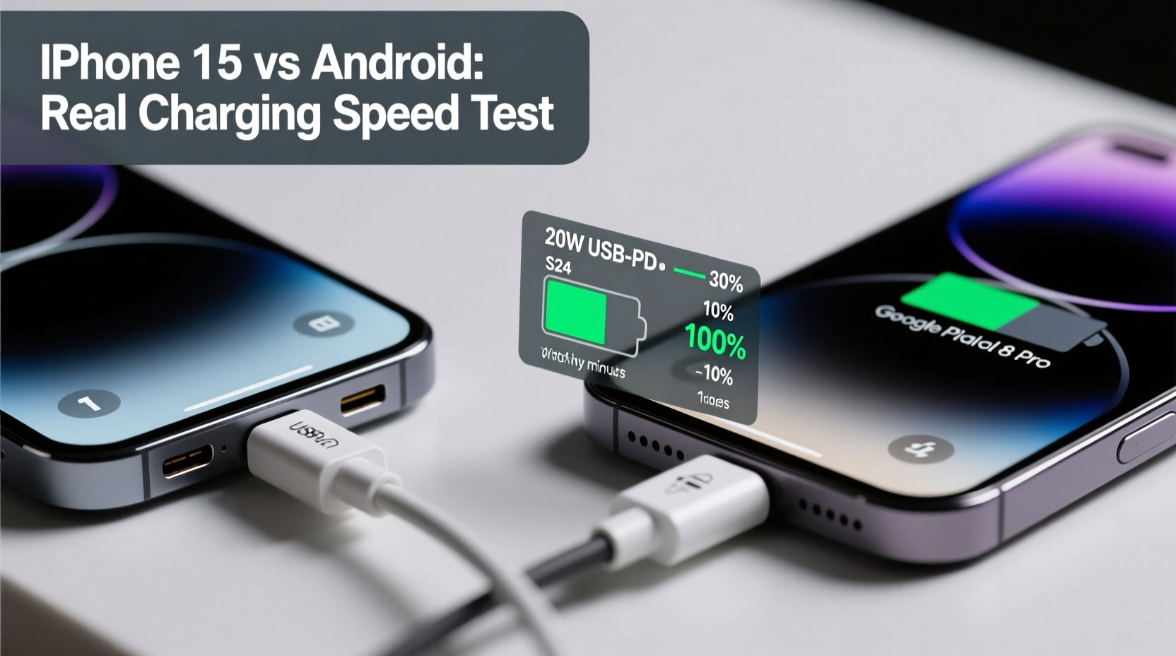 iphone 15 usb c port vs android which charges faster in real tests