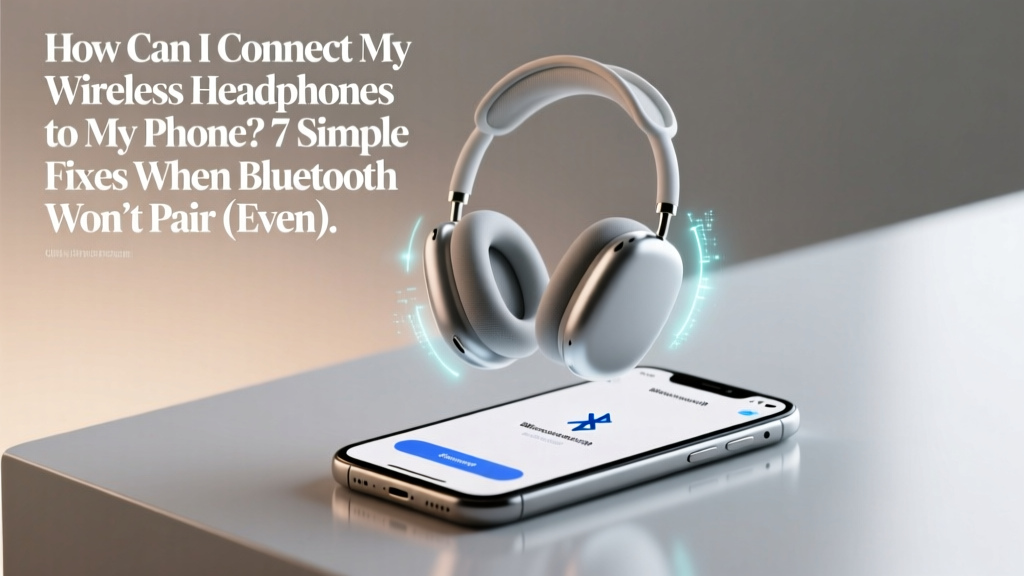 Wireless Headphones Won’t Connect to Phone? (2026)