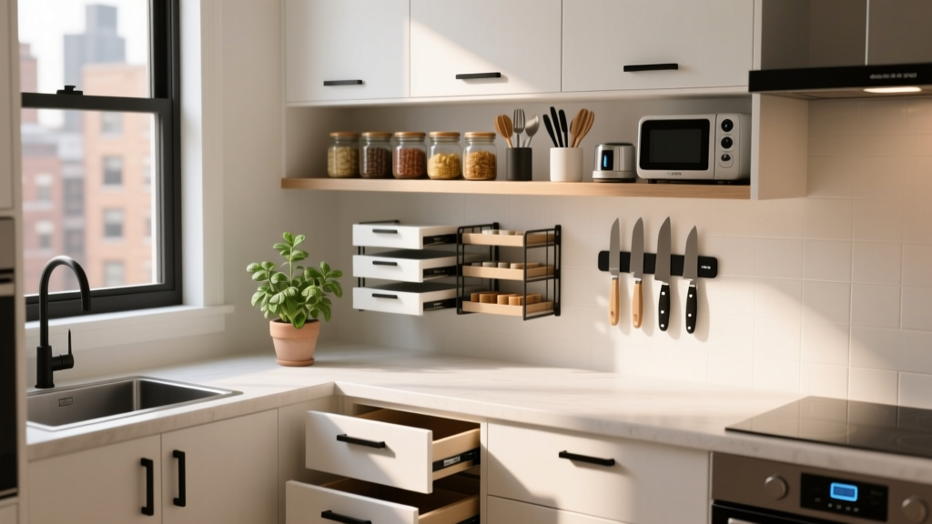 Small Kitchen Organization: Smart Space Solutions
