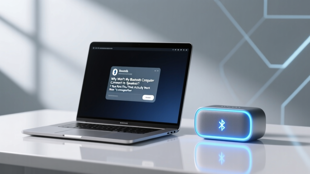 Why Won’t My Bluetooth Computer Connect to Speakers?