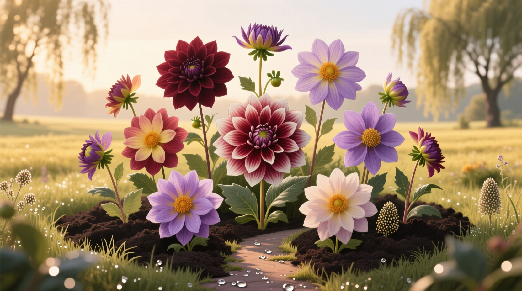 dahlia kinds