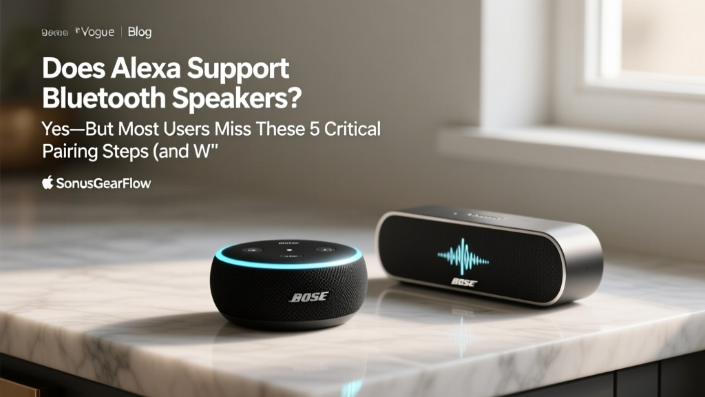 Alexa Bluetooth Speakers: Fix Pairing & Disconnects (2026)