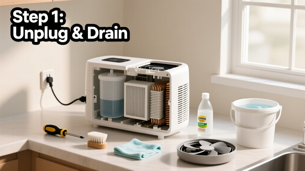How to Clean a Dehumidifier: Step-by-Step Home Maintenance