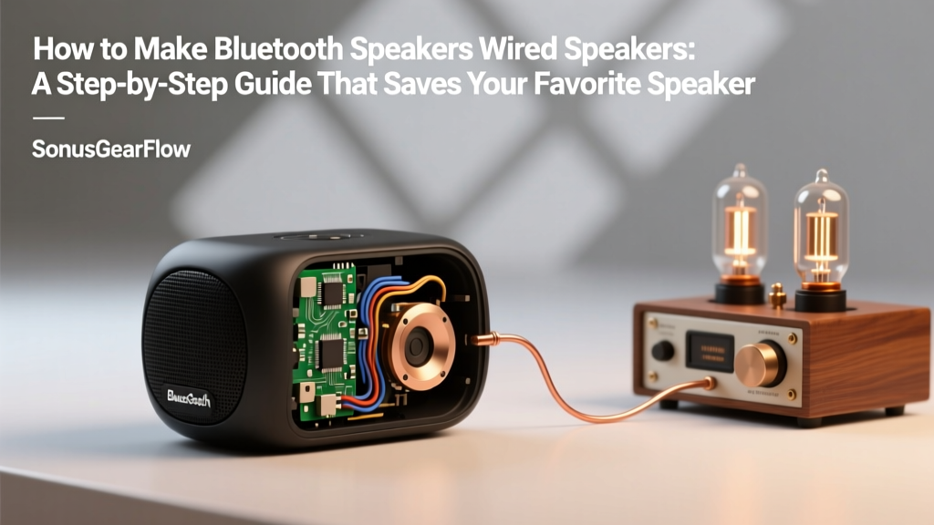 How to Make Bluetooth Speakers Wired (2026)