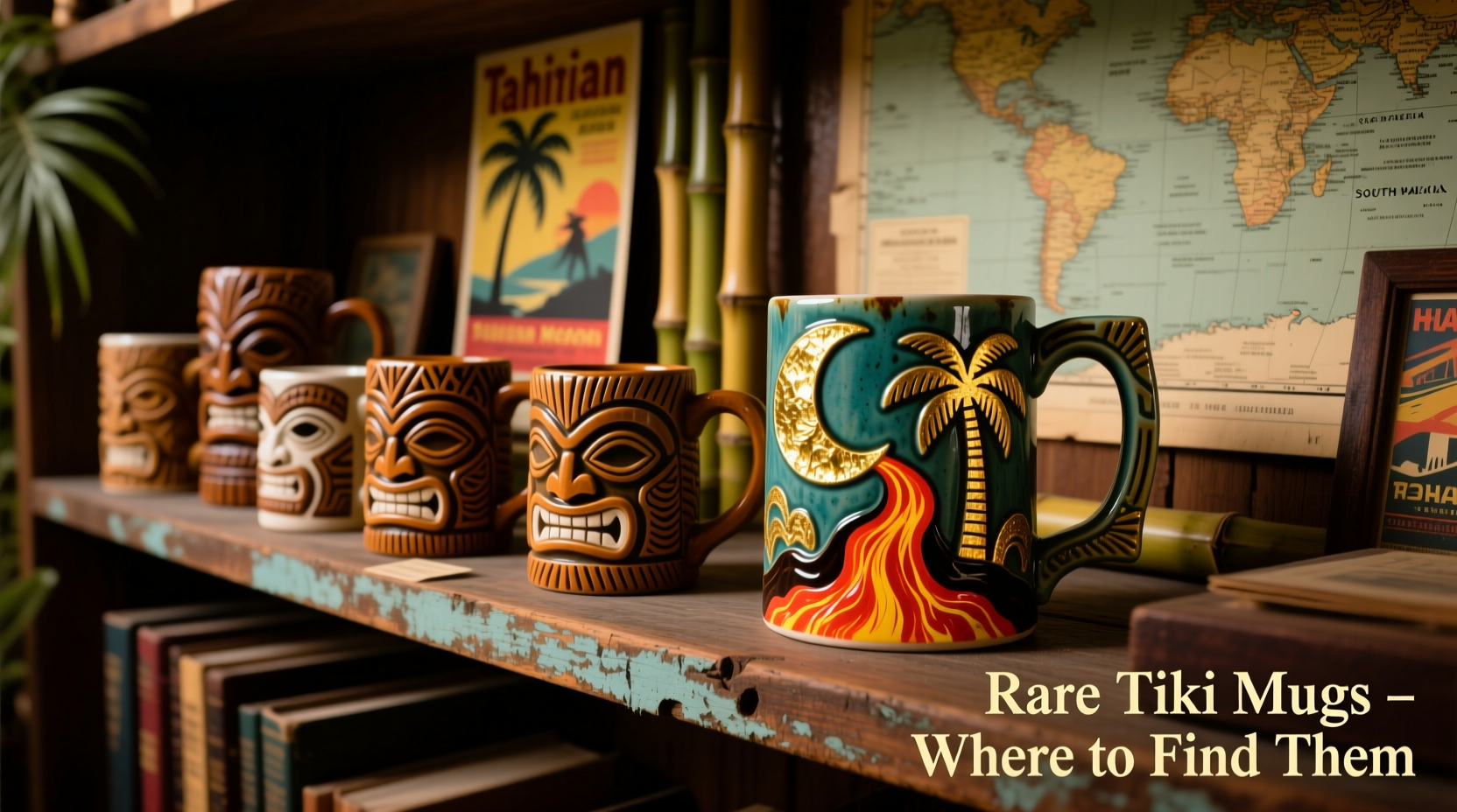 tiki mugs collectibility and where to find rare designs