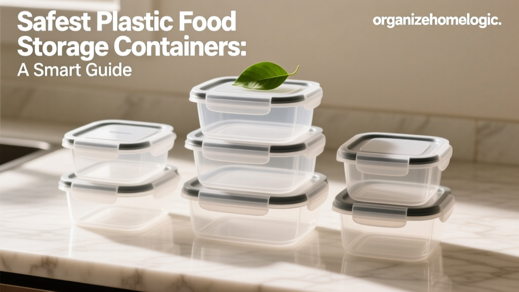 Safest Plastic Food Storage Containers: A Smart Guide
