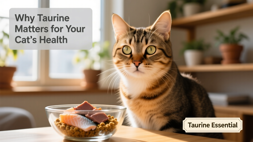 Why Taurine for Cats Is So Important for Your Cat’s Nutrition