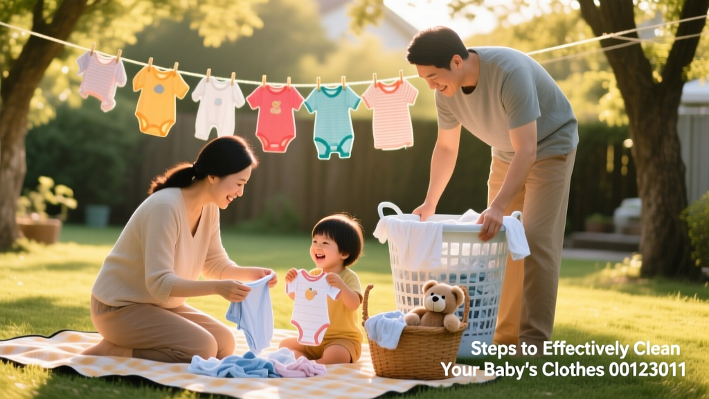 Steps to Effectively Clean Your Baby’s Clothes: Science-Backed, Pediatrician-Approved Practices for Safe, Gentle, and Thorough Care