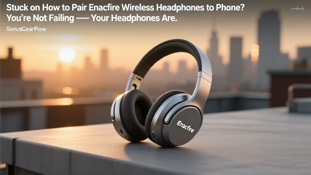 Enacfire Headphones Pairing: 3-Step Fix (2026)