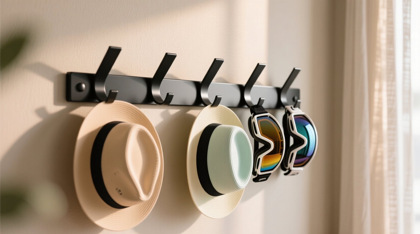 closet organization tips hook rail vs pegboard wall