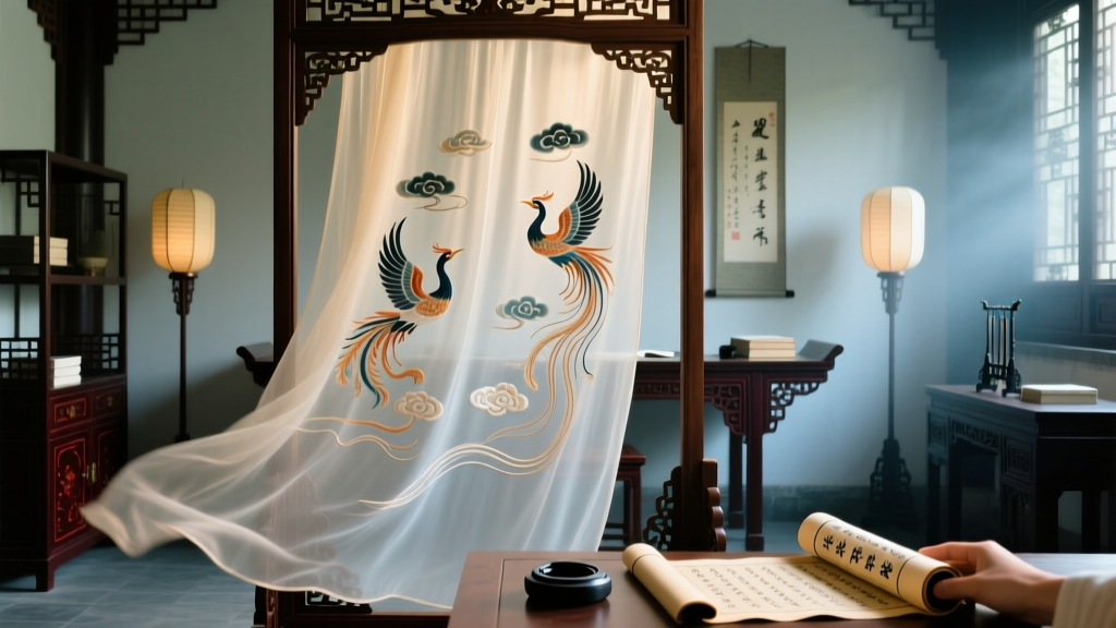 Curtain in Chinese: Cultural Dream Symbolism