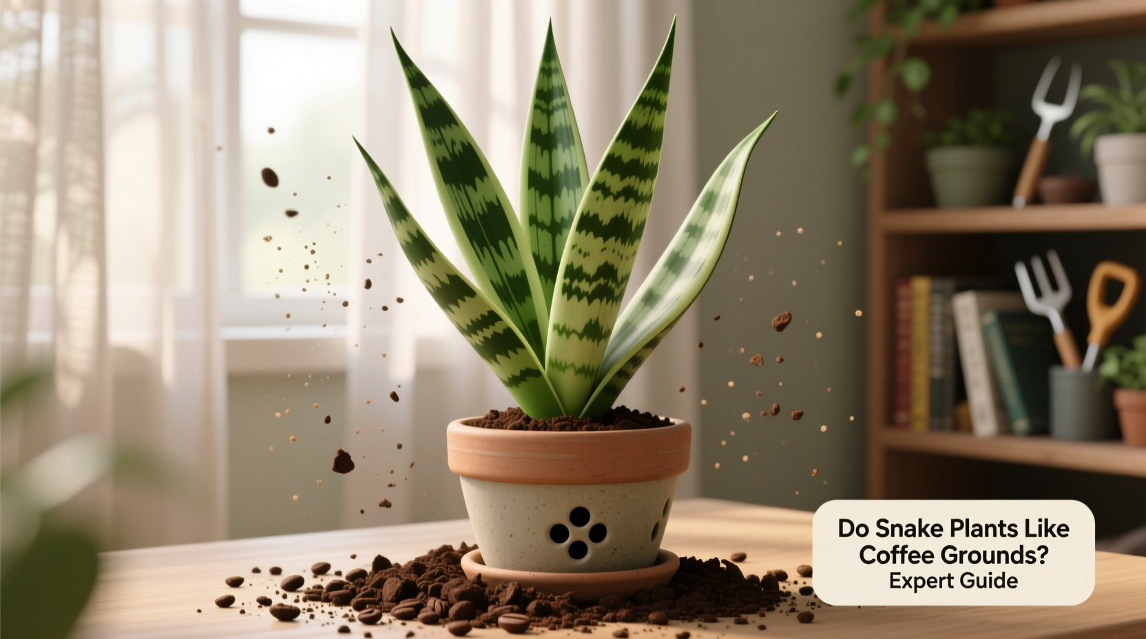 Coffee Grounds for Snake Plants: 5 Tips | TheHomeSprouts