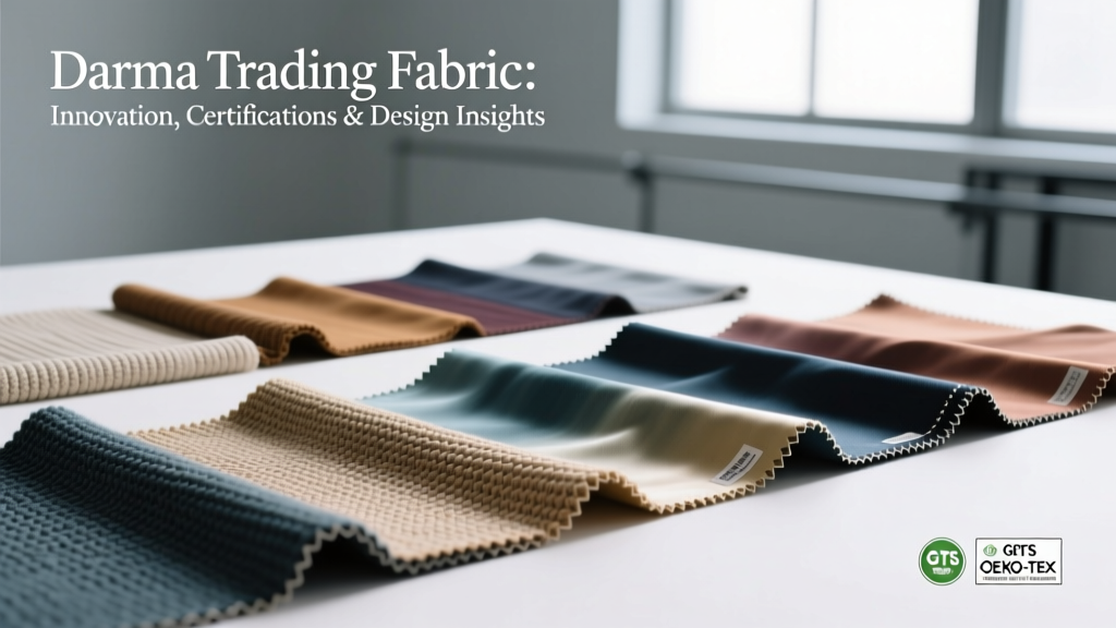 Dharma Trading Fabric: Innovation, Certifications & Design Insights