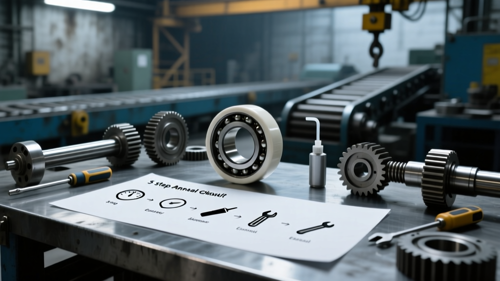 Ceramic Bearing Overhaul: 5-Step Annual Checklist