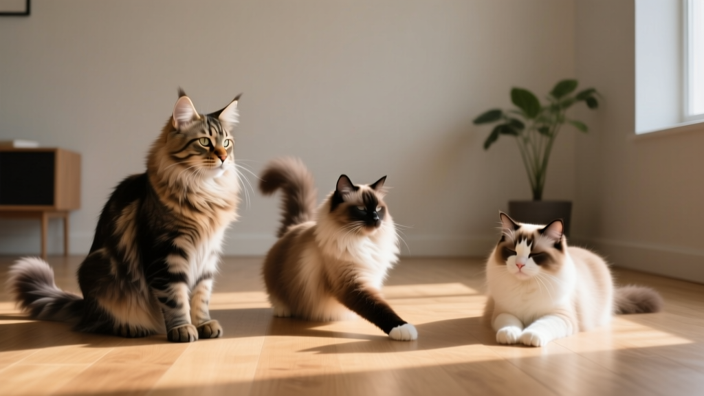 What Does Cat Behavior Mean in Large Breeds?