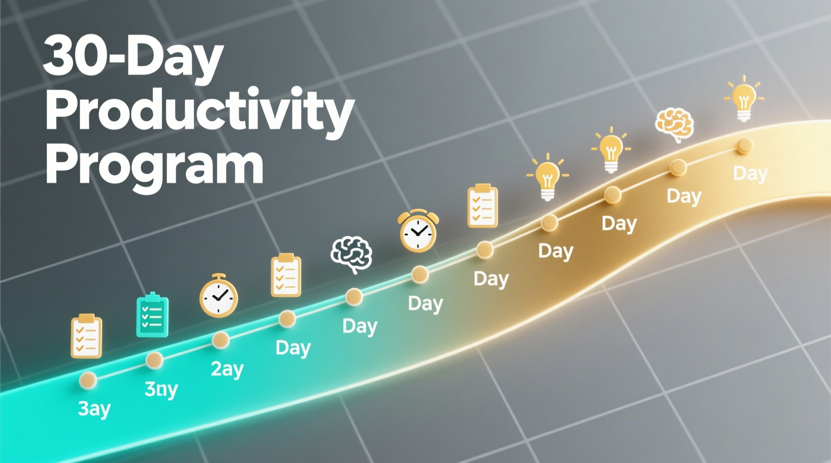 this 30 day program teaches you to get more things done