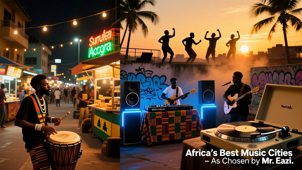 Africa’s Best Music Cities According to Mr Eazi: A Ground-Level Tour of Sonic Innovation