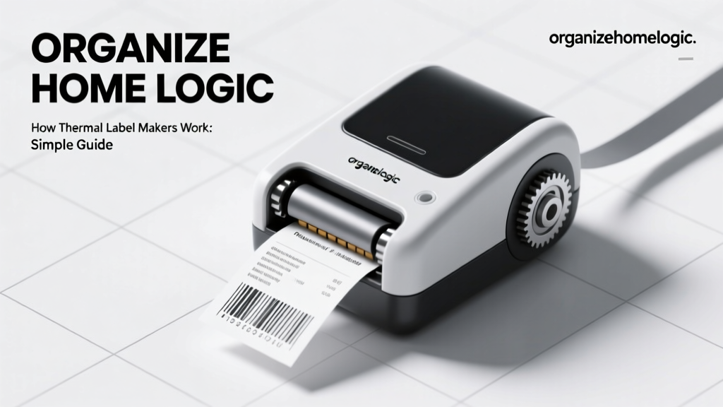 How Thermal Label Makers Work: Simple Guide