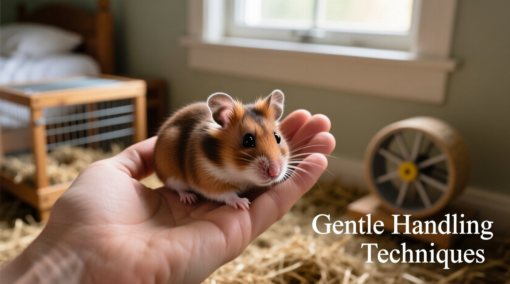 View of How To Calm An Anxious Hamster Gentle Handling Techniques