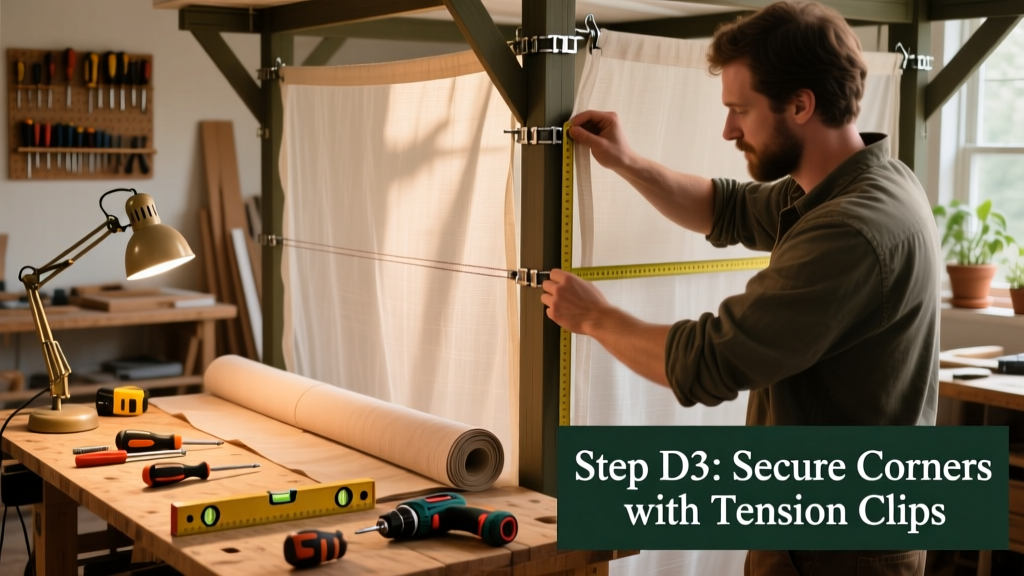 DIY Gazebo Screen Installation Guide
