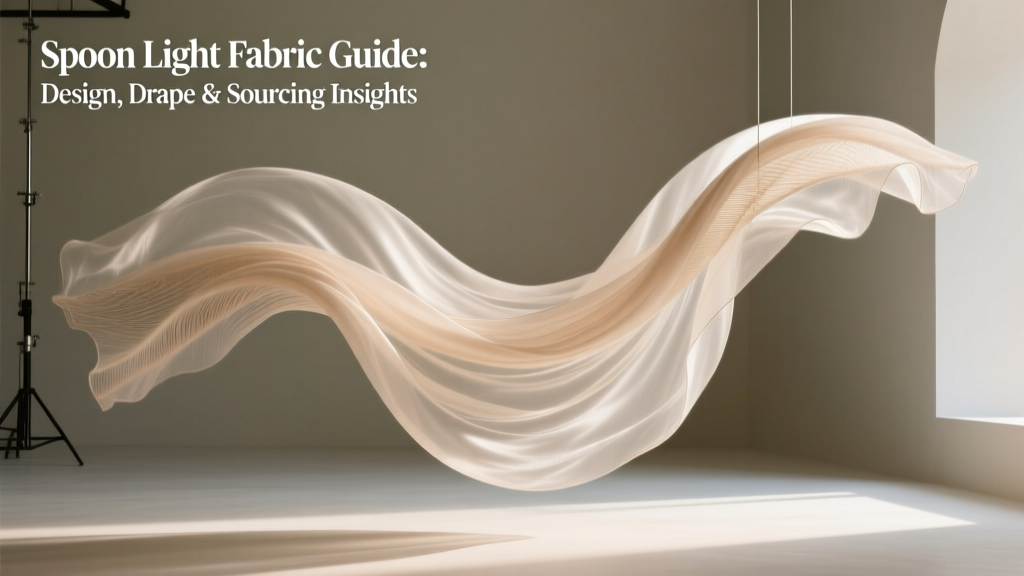 Spoon Light Fabric Guide: Design, Drape & Sourcing Insights
