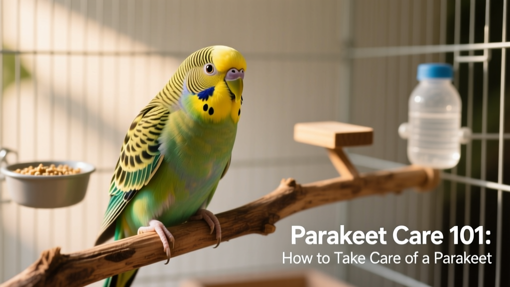 Parakeet Care 101: How To Take Care of a Parakeet