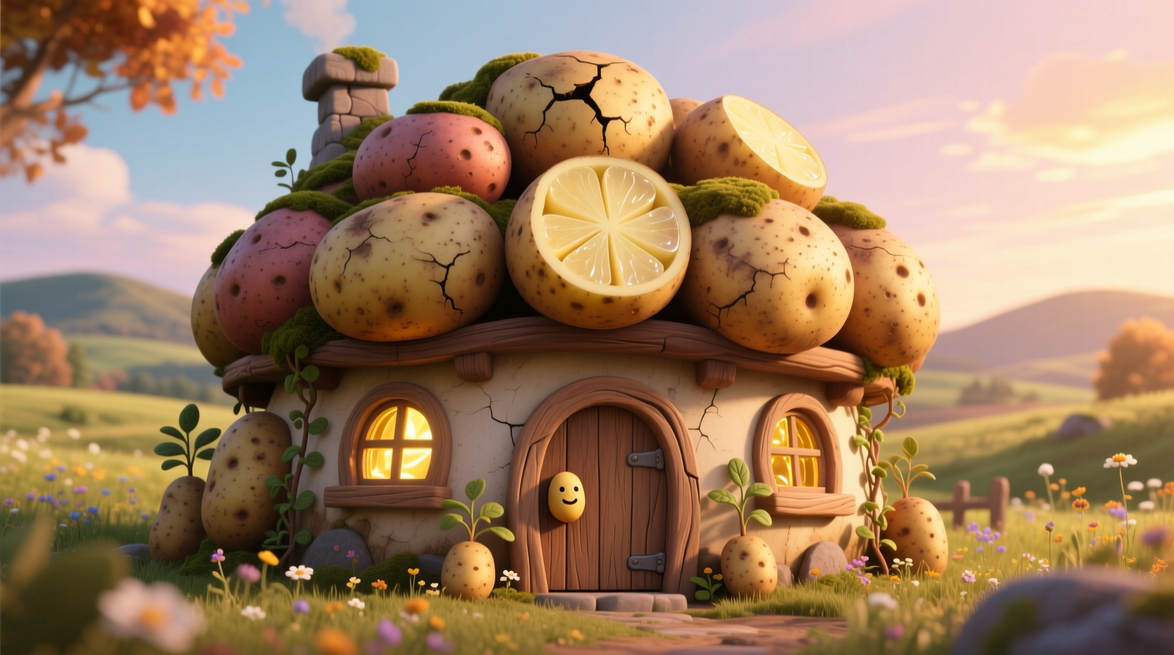 Potato House: Optimal Storage for Long-Lasting Harvests
