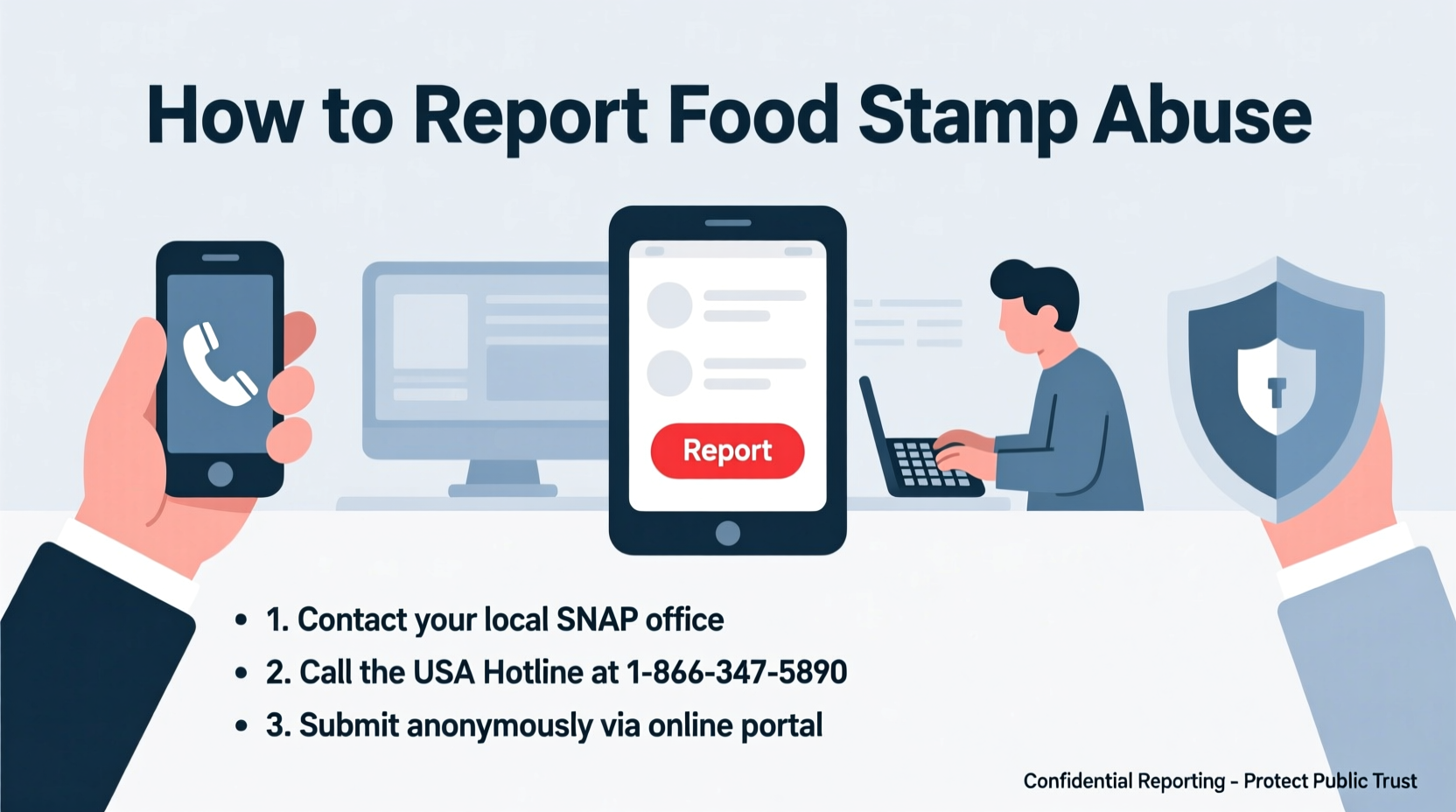 how to report food stamp abuse