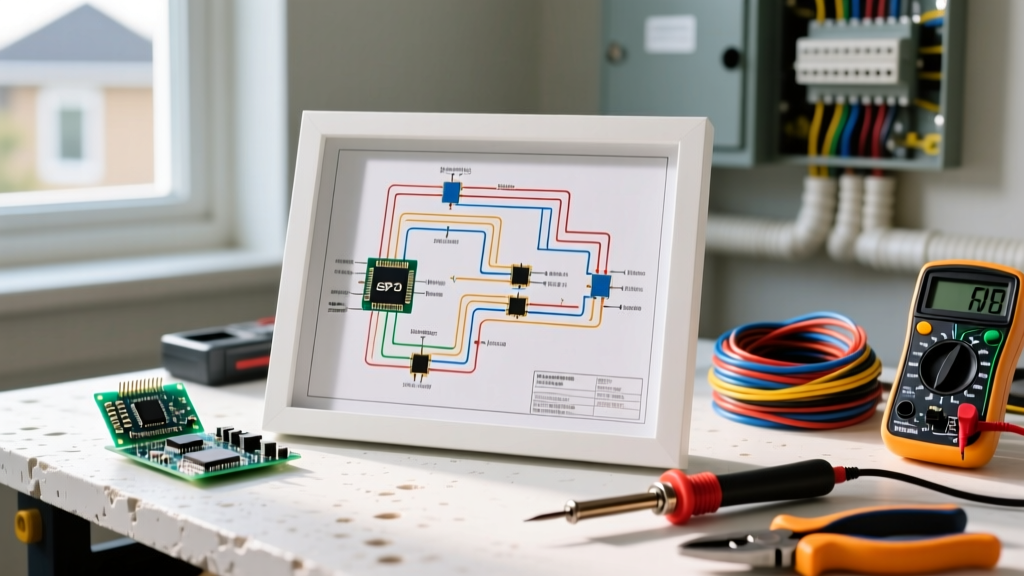 Troubleshoot Faults Using an Electrical Installation Wiring Diagram