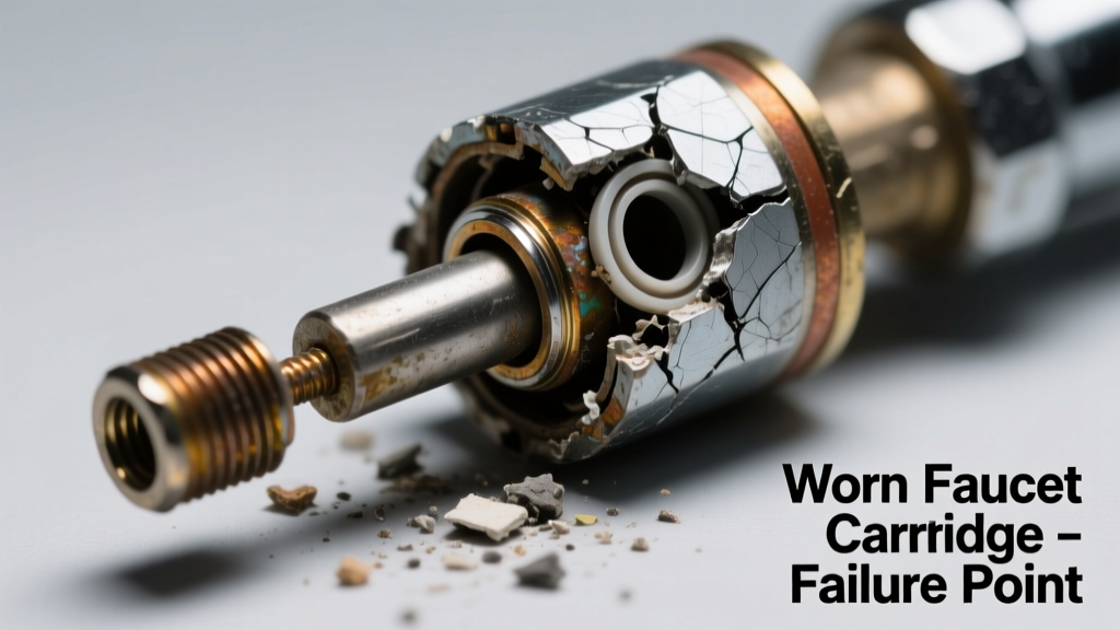 Faucet Cartridge Worn and Not Working at All