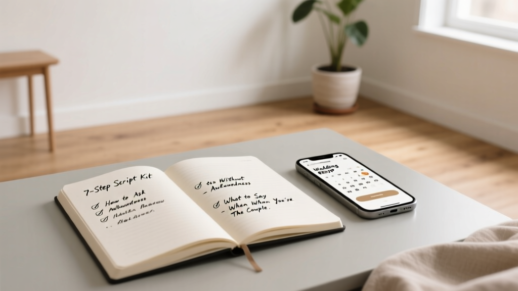 Wedding Invitation Check: 7-Step Script Kit (2026)