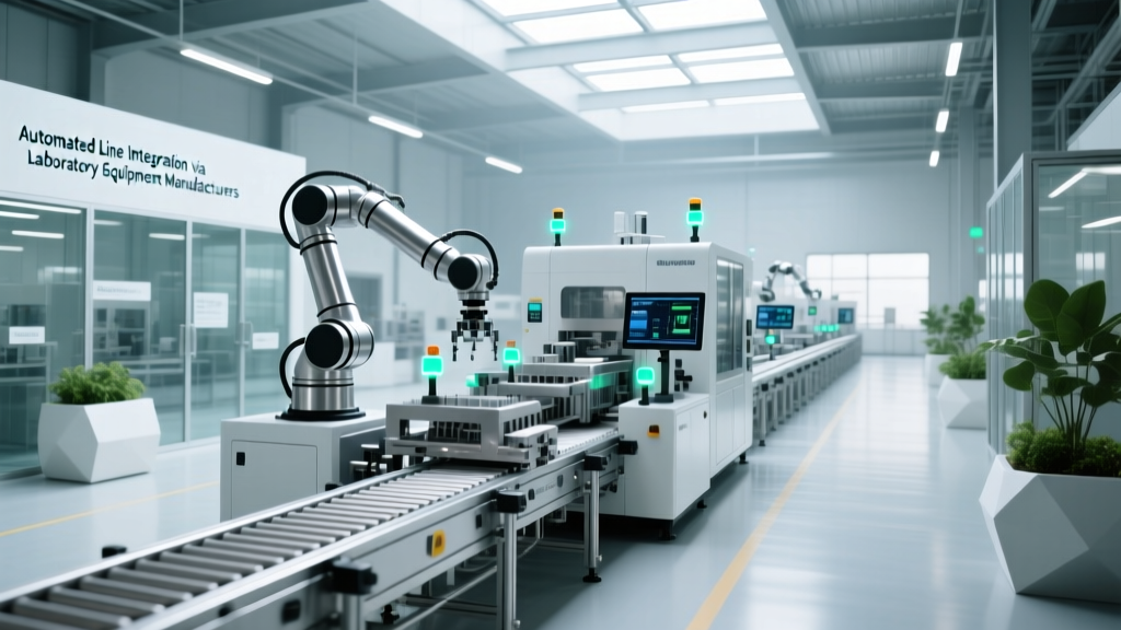 Automated Line Integration via Laboratory Equipment Manufacturers