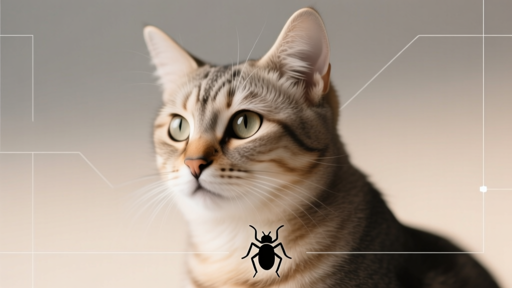 Do fleas affect cats behavior similar to anxiety, OCD, or...
