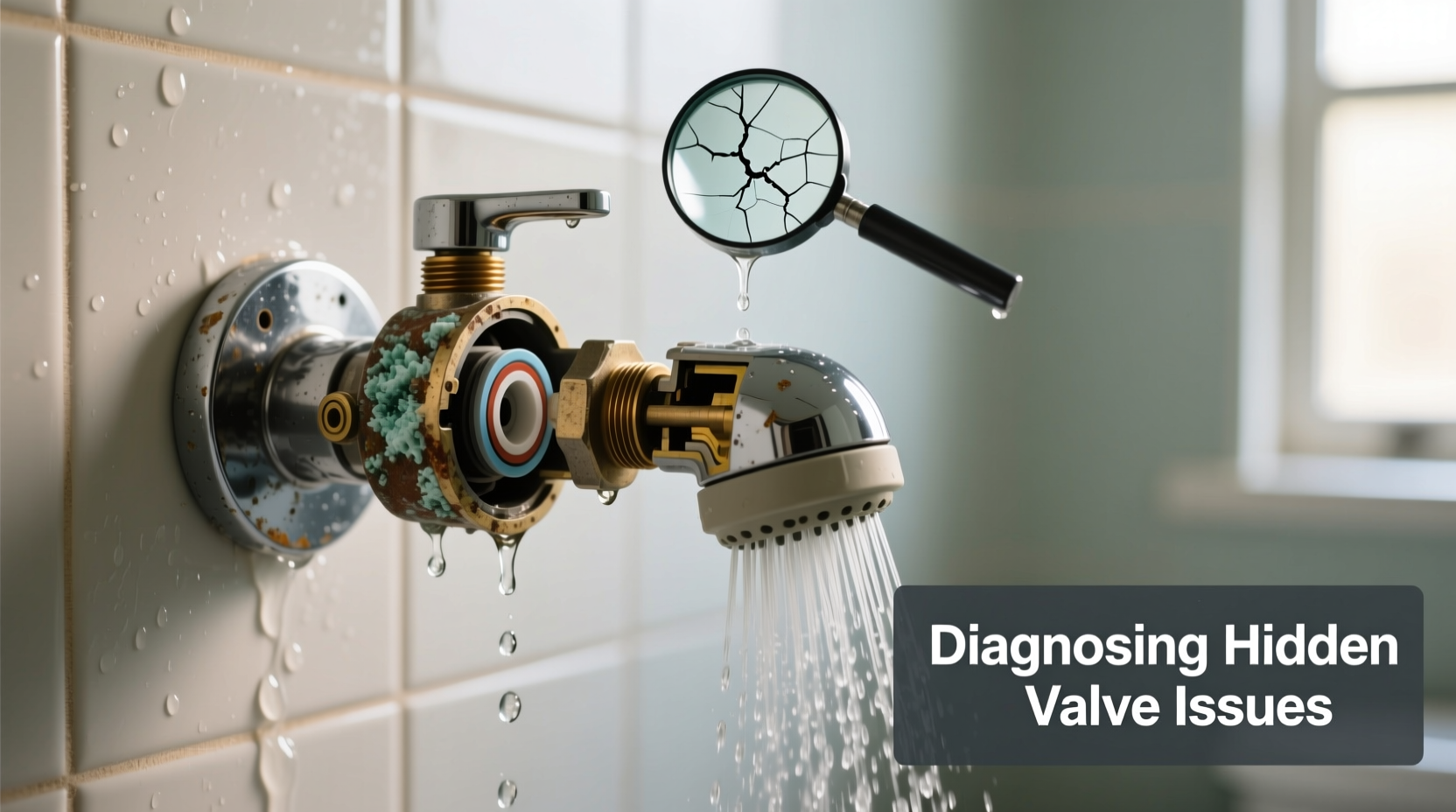 why does my shower head leak after turning off diagnosing hidden valve issues