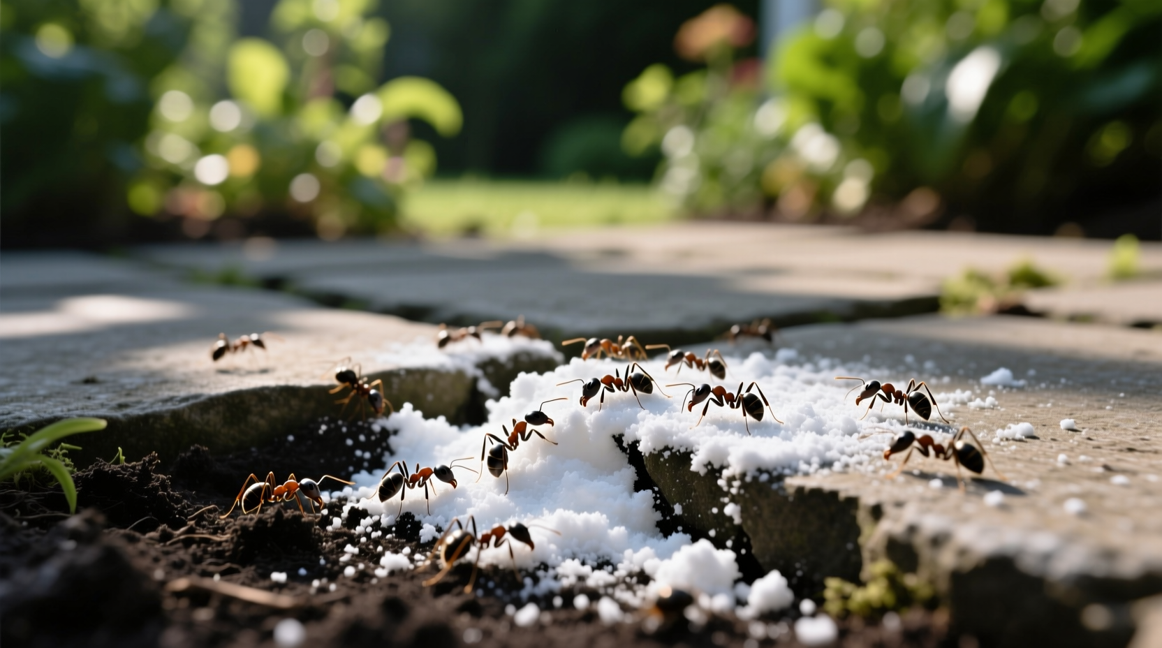 does baking soda really kill ants