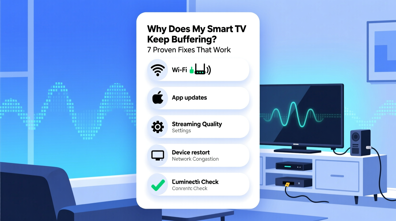 why does my smart tv keep buffering troubleshooting tips that work