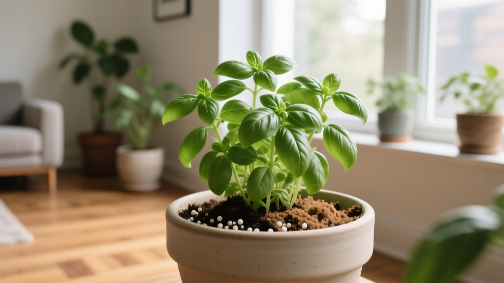 Indoor Basil Soil Mix: The Science-Backed Blend