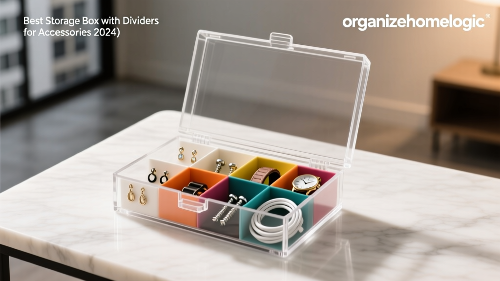 Best Storage Box with Dividers for Accessories (2024)