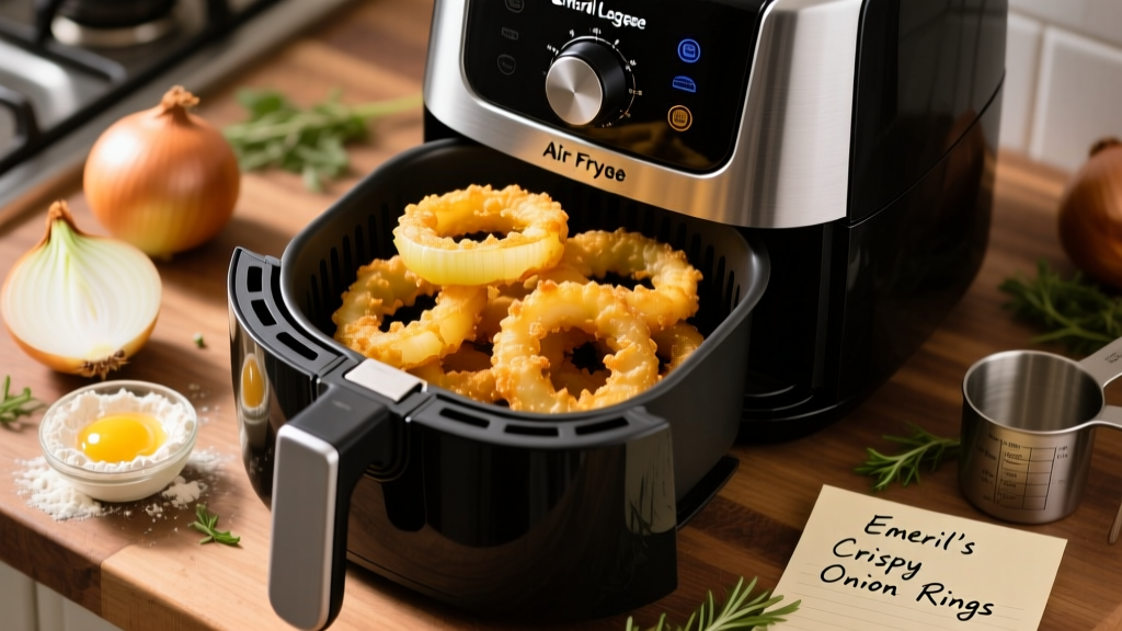 Perfect Onion Rings in the Emeril Lagasse Air Fryer