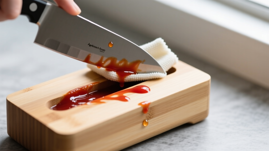 Tested: How to Get Ketchup Out of Knife Block Fast
